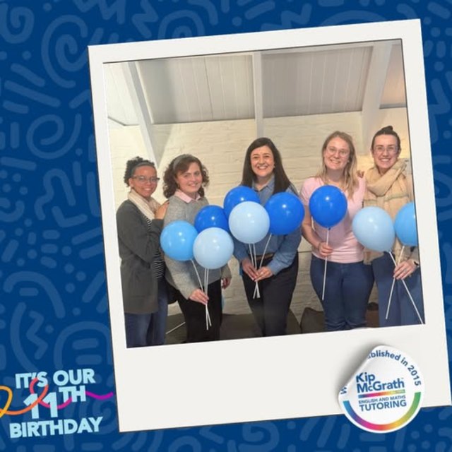 The Kip McGrath Walmer team celebrating 11 years – Kip McGrath Walmer Facebook post