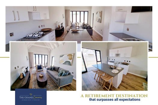Show-home interiors – social media post designed by Meerkat Mango for The Grand Comoros